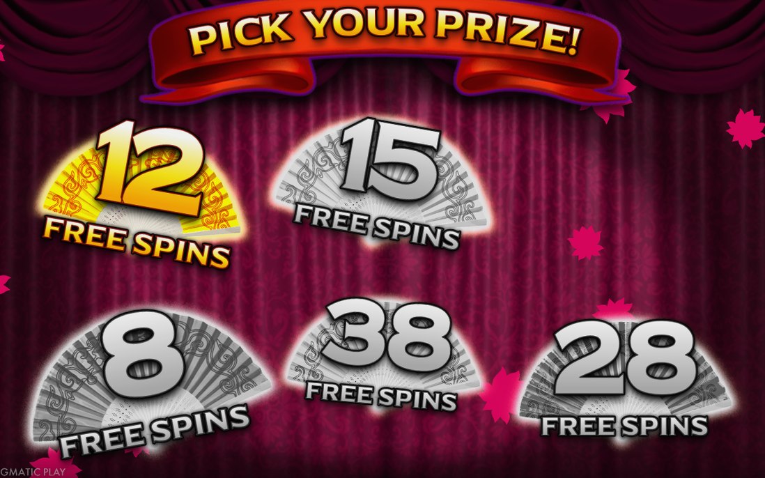 Object pick that sets the multiplier for all free spins